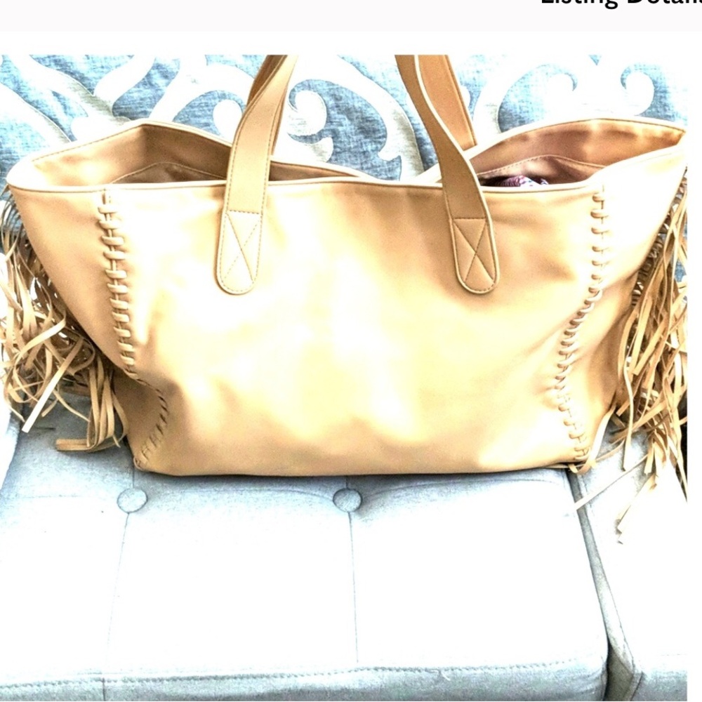 NEW Express fringe tote purse